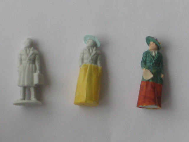 Male figure changed to Edwardian female